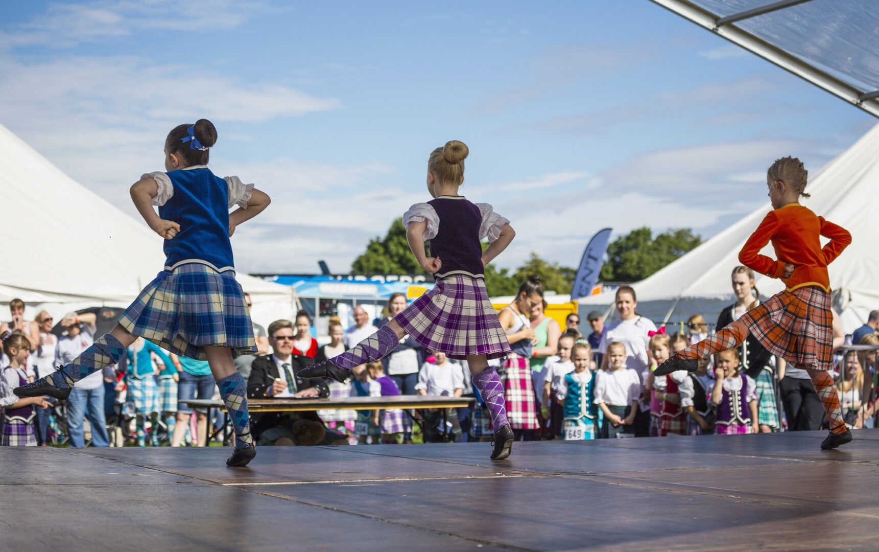 Highland Dancers at the North Berwick Highland Games