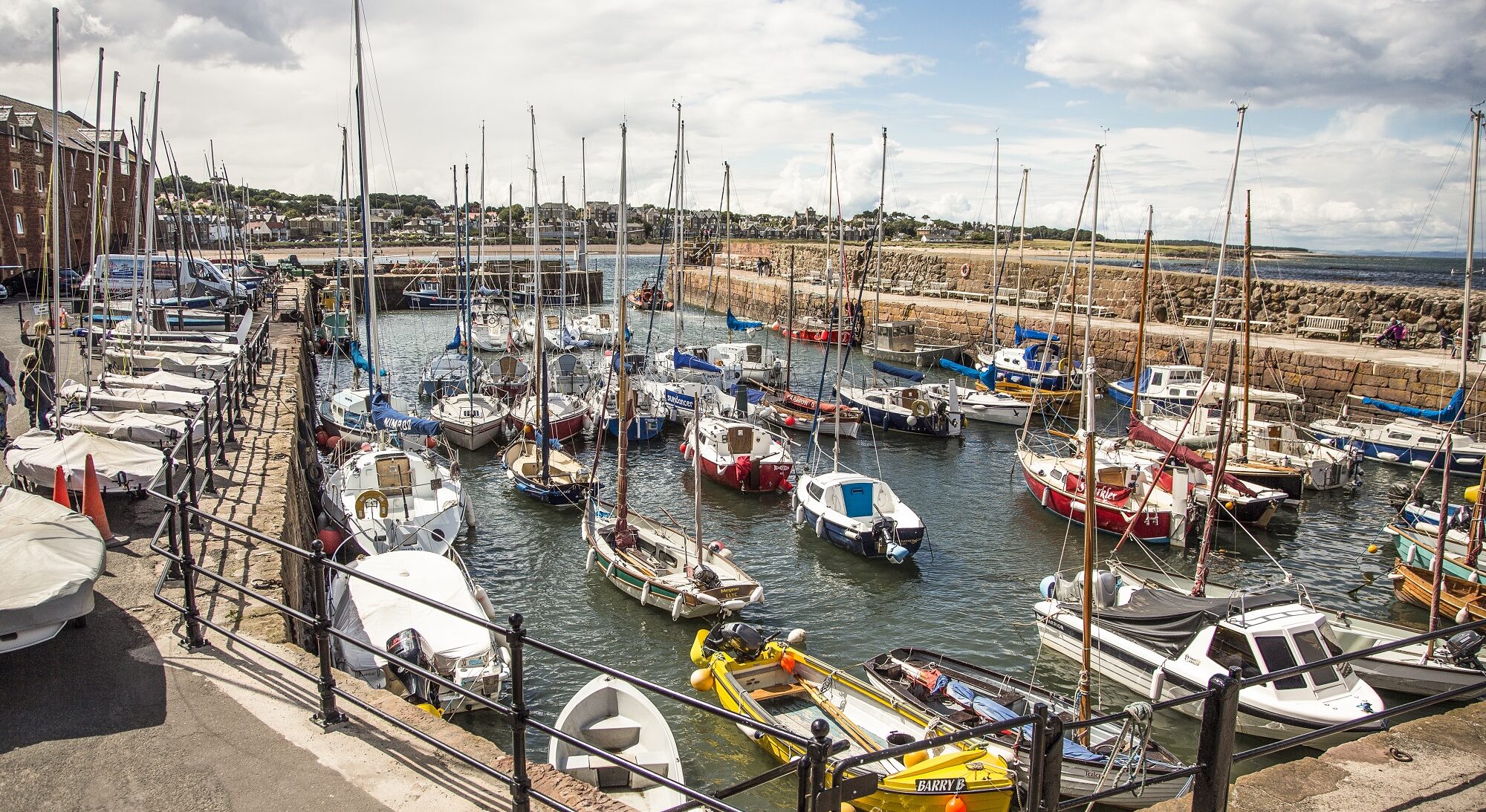 A view of North Berwick Harbour