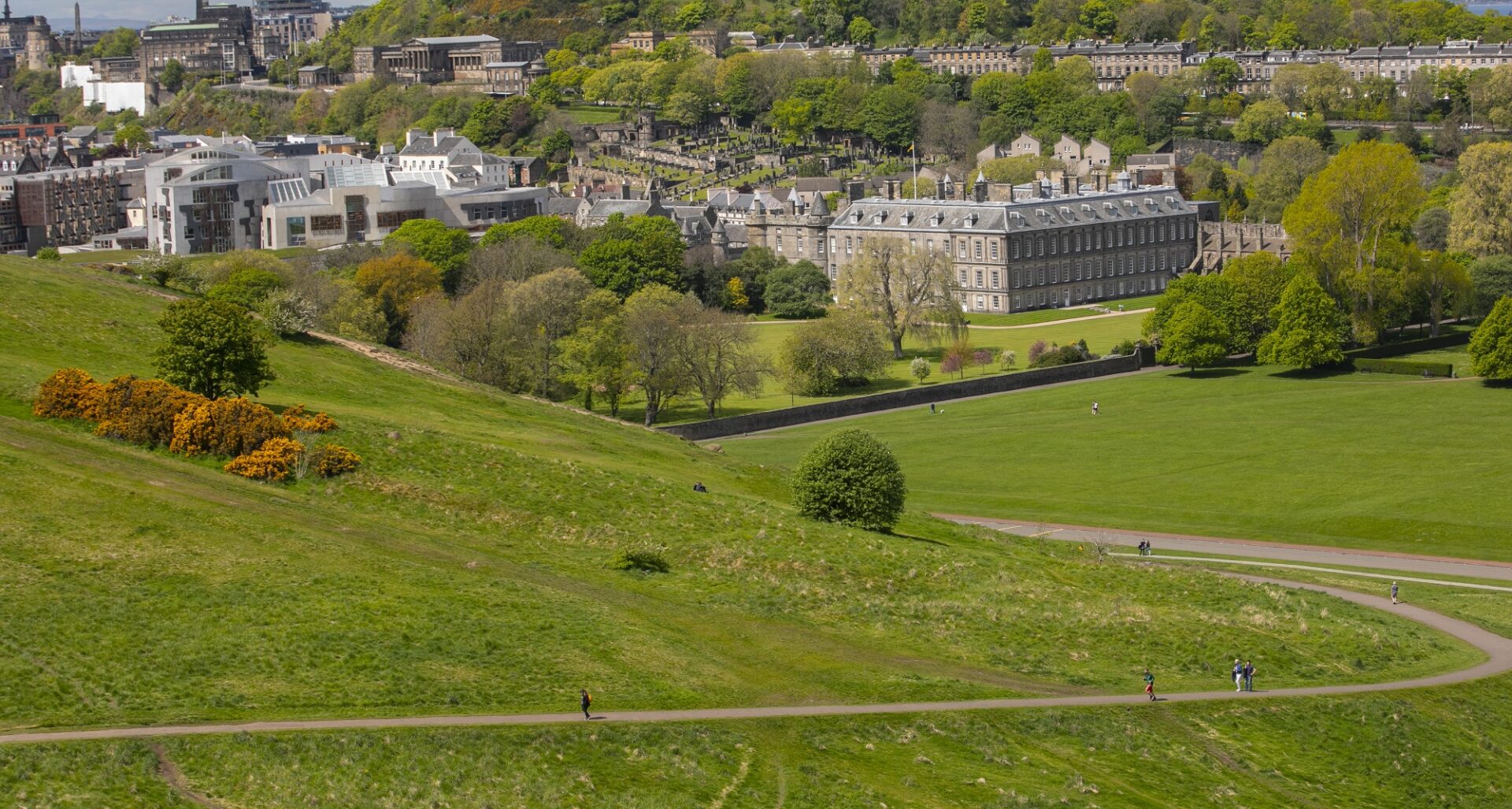 Cycle Path in Holyrood Park