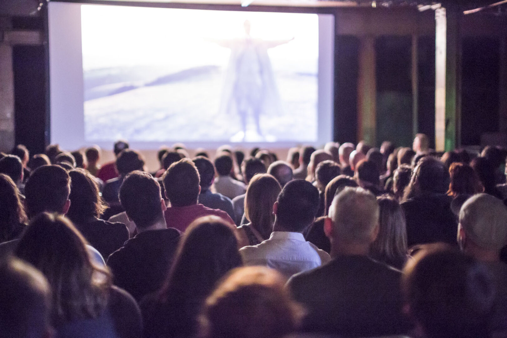 Cinema crowd at Edinburgh International Film Festival