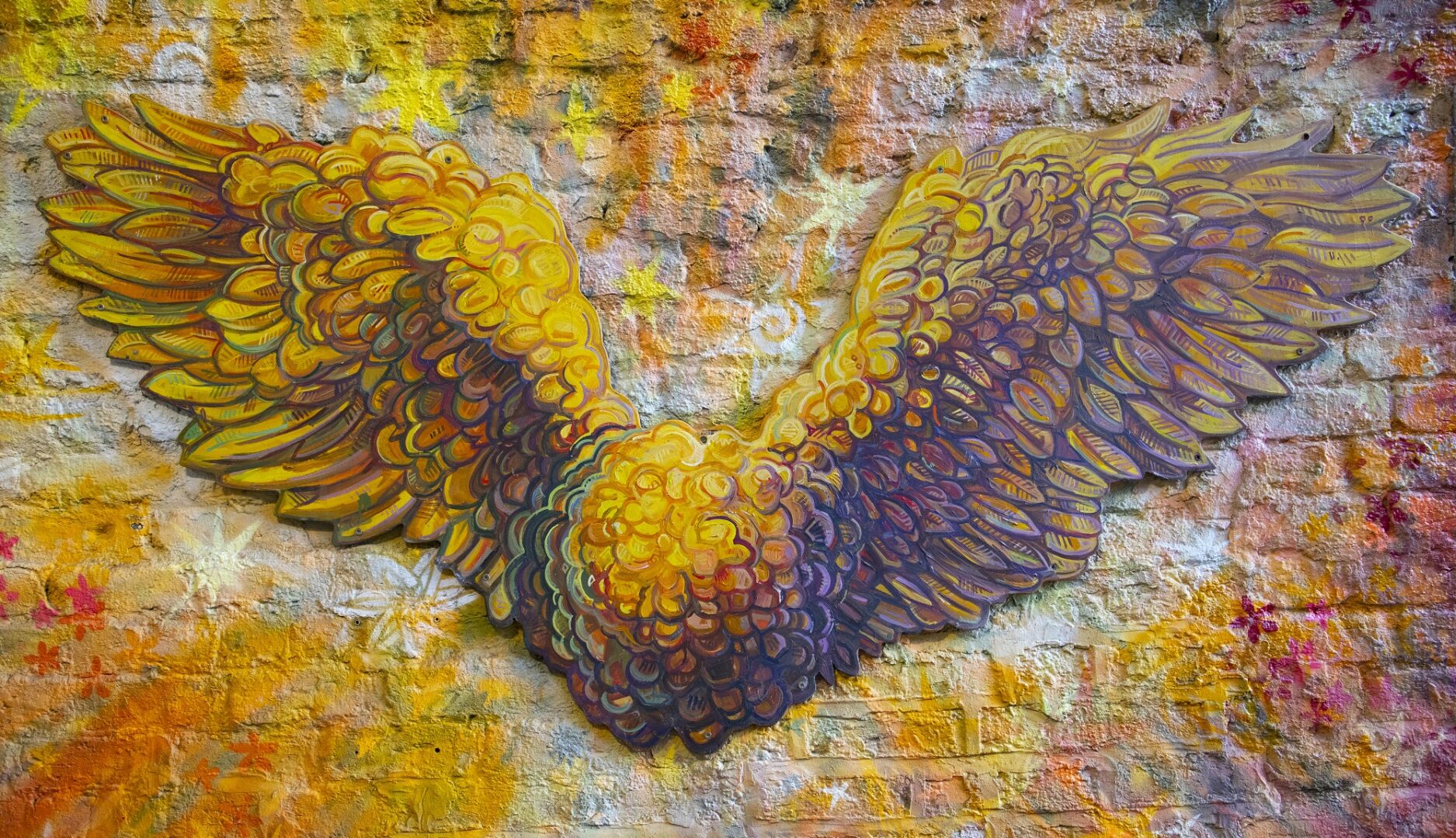 Colinton tunnel mural of Owl