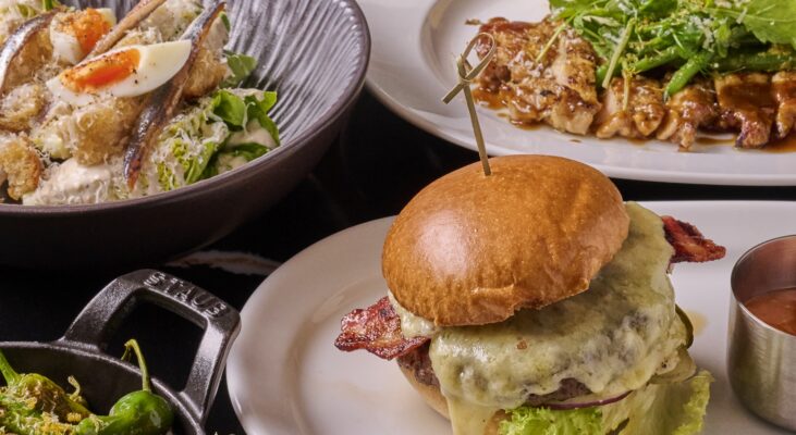 Food from the Prix-Fixe menu at Malmaison