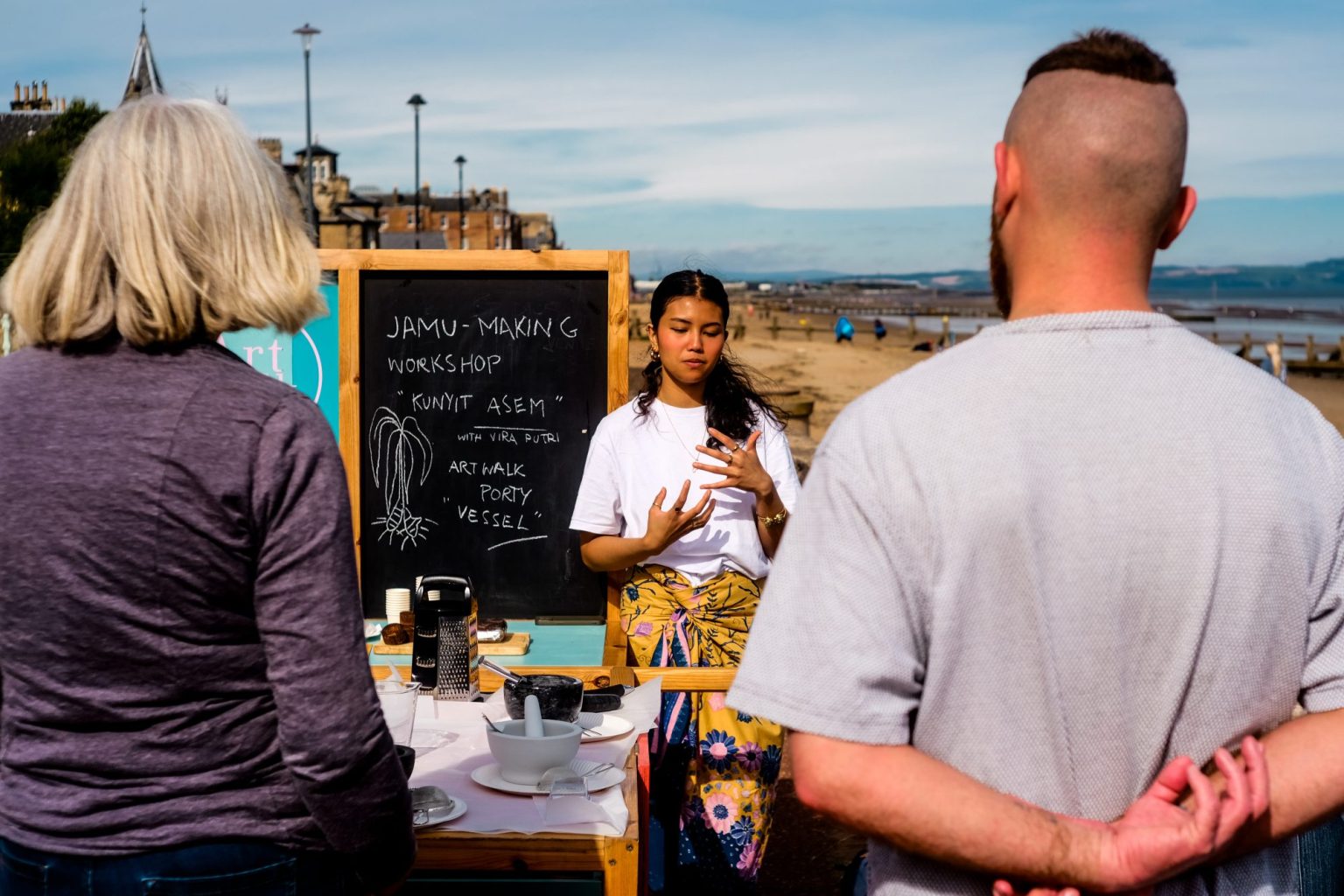 Jamu making workshop at Art Walk Porty