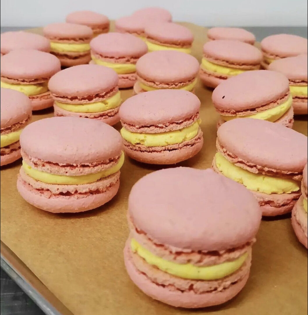 Macaroons at Plant Bae