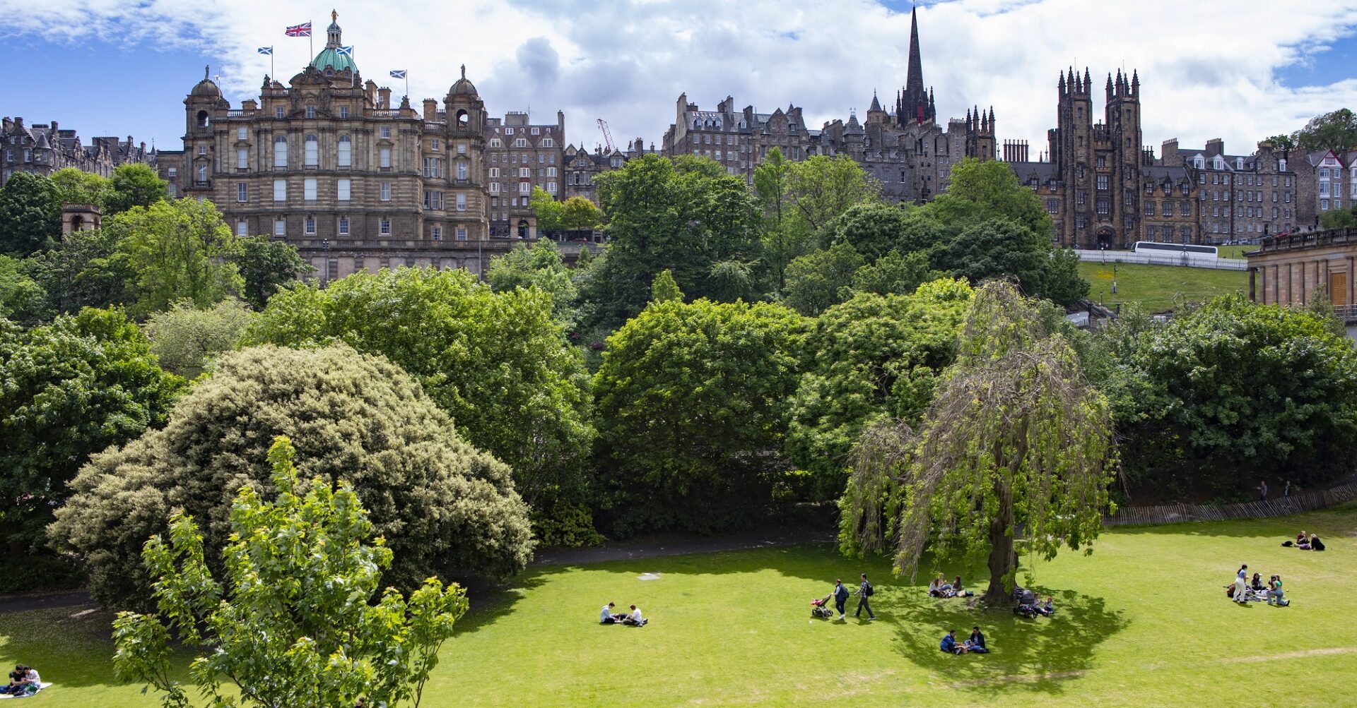 Princes Street Gardens, The Mound
