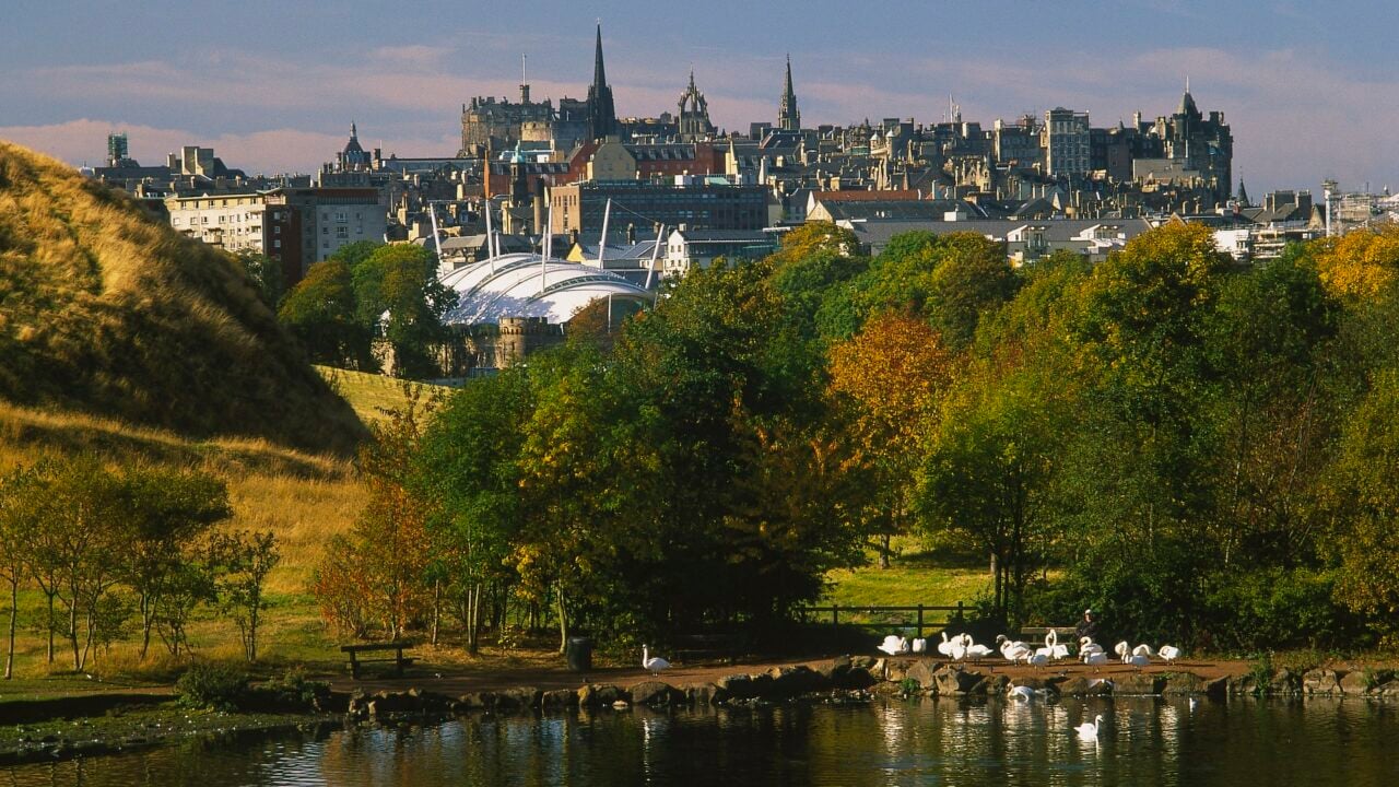 St Margaret's Loch in Autumn