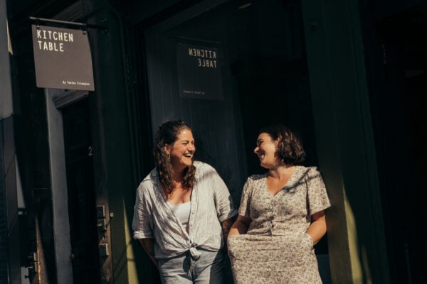 Emily Cuddleford and Rachel Morgan from Twelve Triangles Bakery