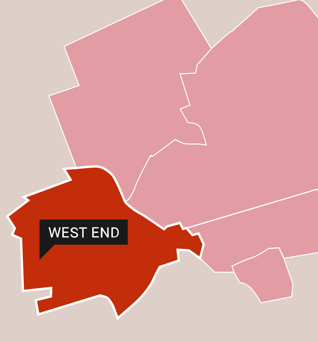 Neighbourhood Map of Edinburgh