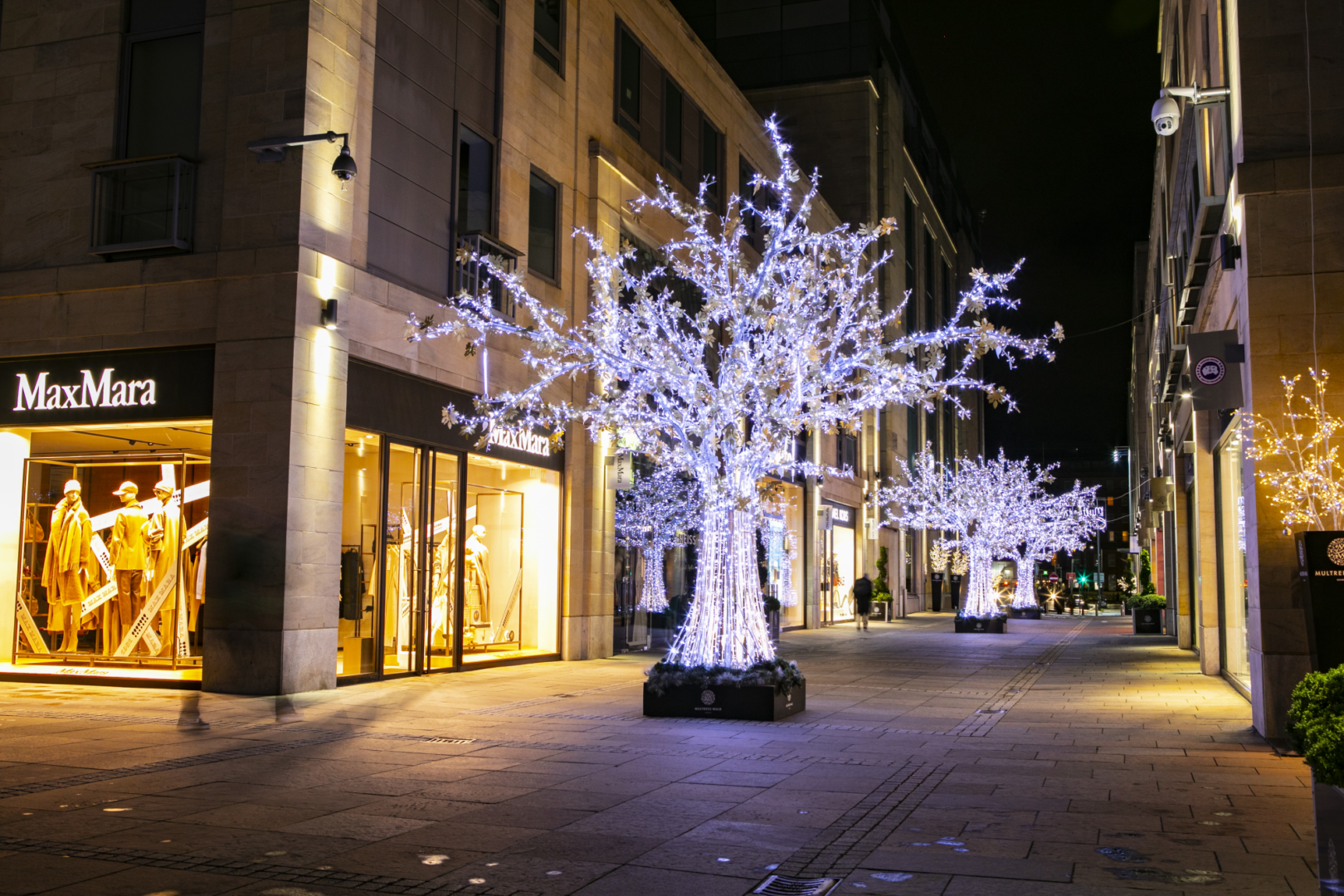 Multrees Walk at night